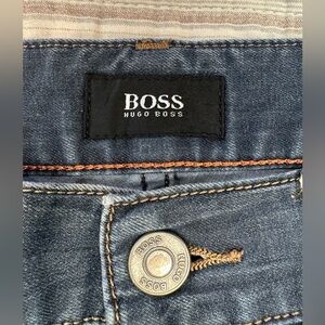 Boss Hugo Boss Maine1 Stretch Dark Wash 32x32 Men’s Jeans
